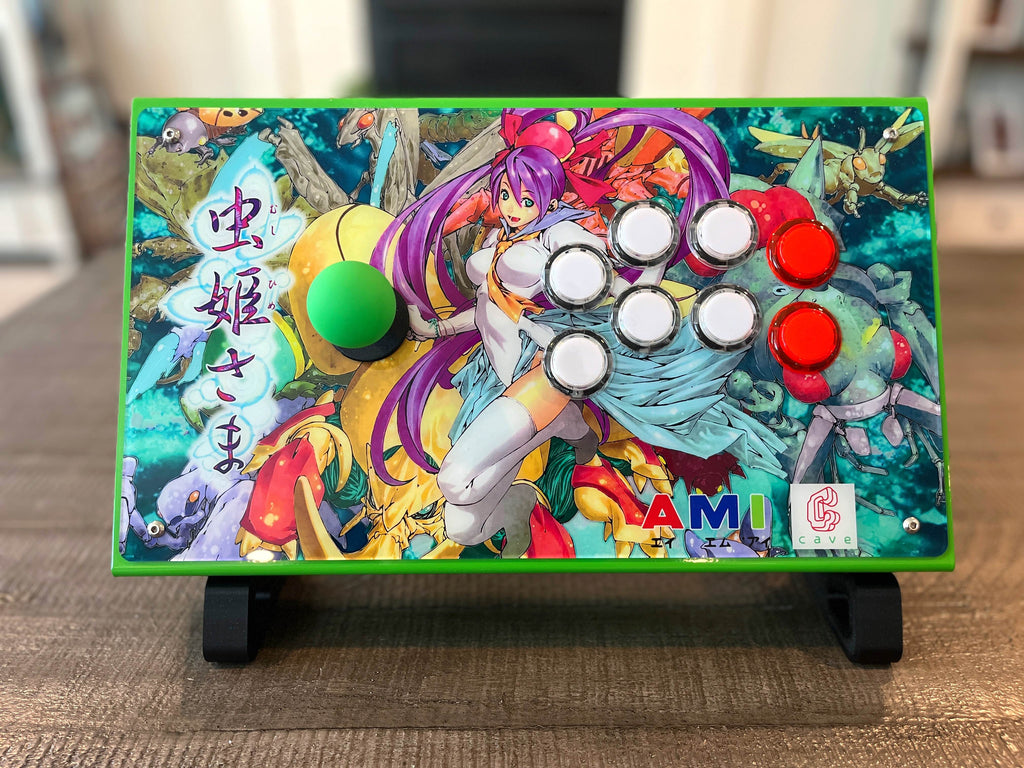 Custom Arcade Stick Printed Plexi Panel
